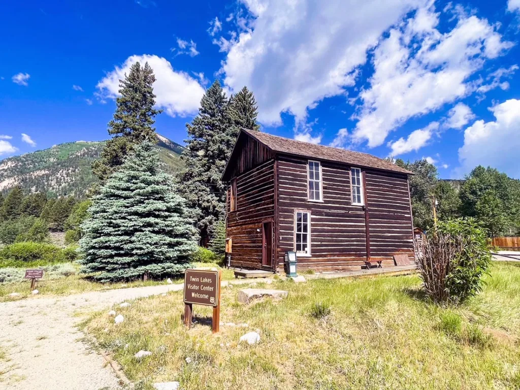 Twin Lakes Visitor Center in Twin Lakes Colorado