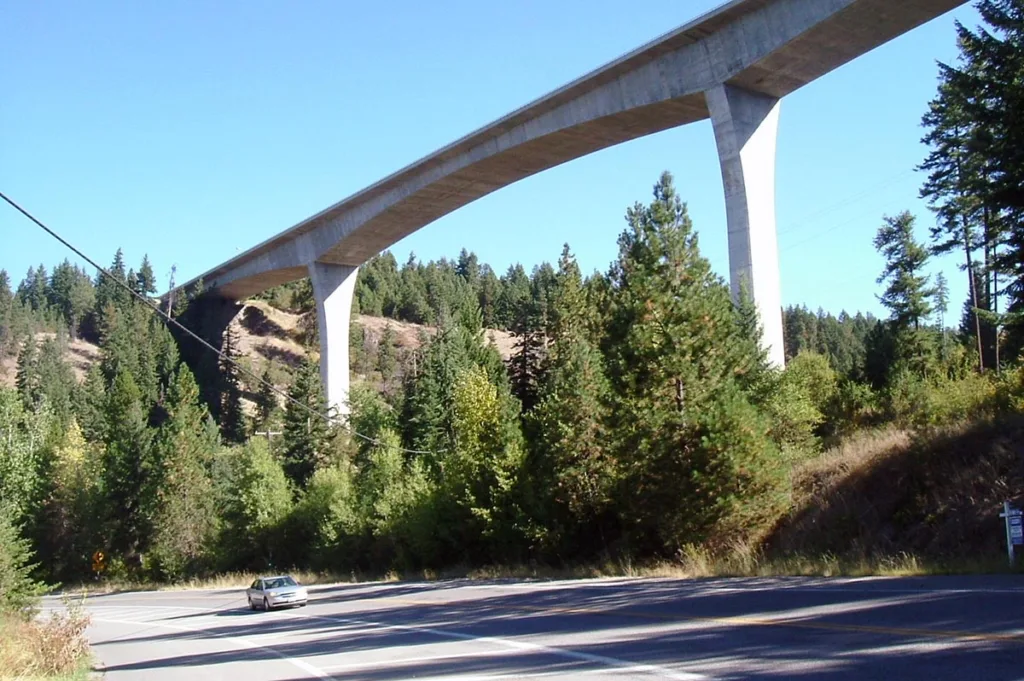 Veterans Memorial Centennial Bridge - Couer d'Alene - Idaho