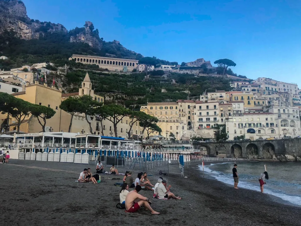 View in Amalfi Italy