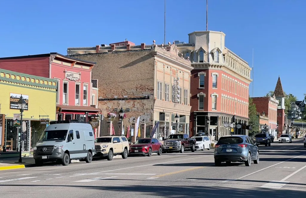 View of Leadville Colorado