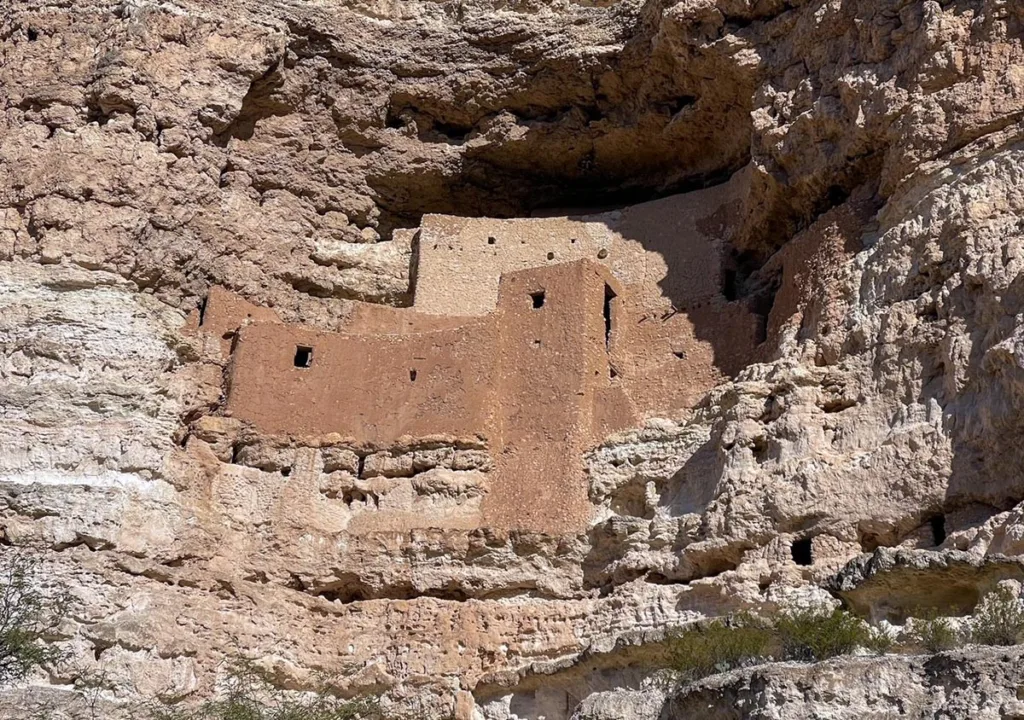 View of Montezuma Castle from Loop Trail