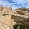 View over Ruins at Aztec Ruins NM New Mexico