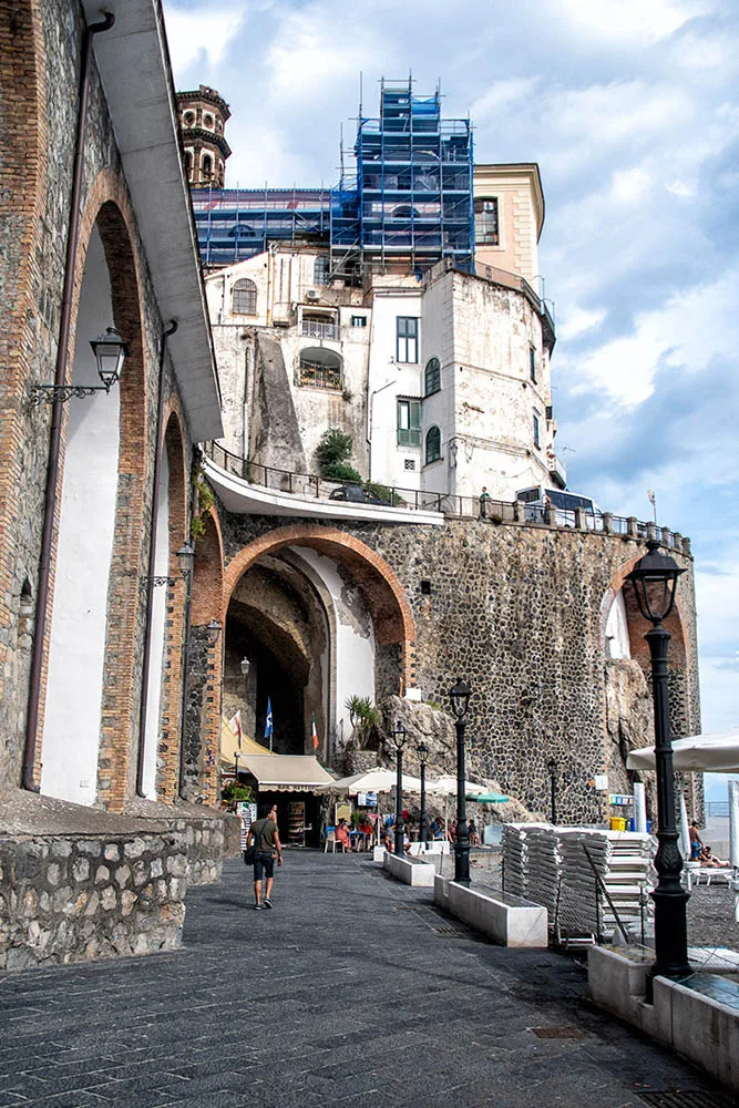 Walking Into Atrani - Amalfi Coast Italy