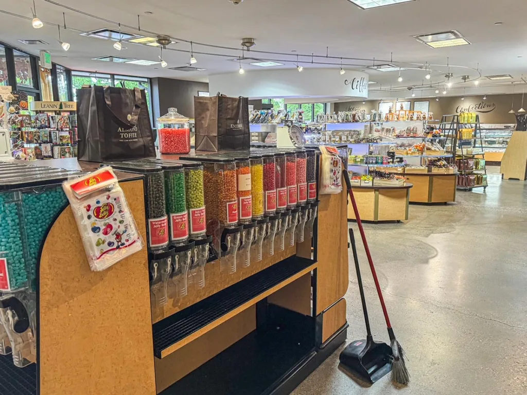 Inside Enstrom Toffee and Confectionery Grand Junction Colorado