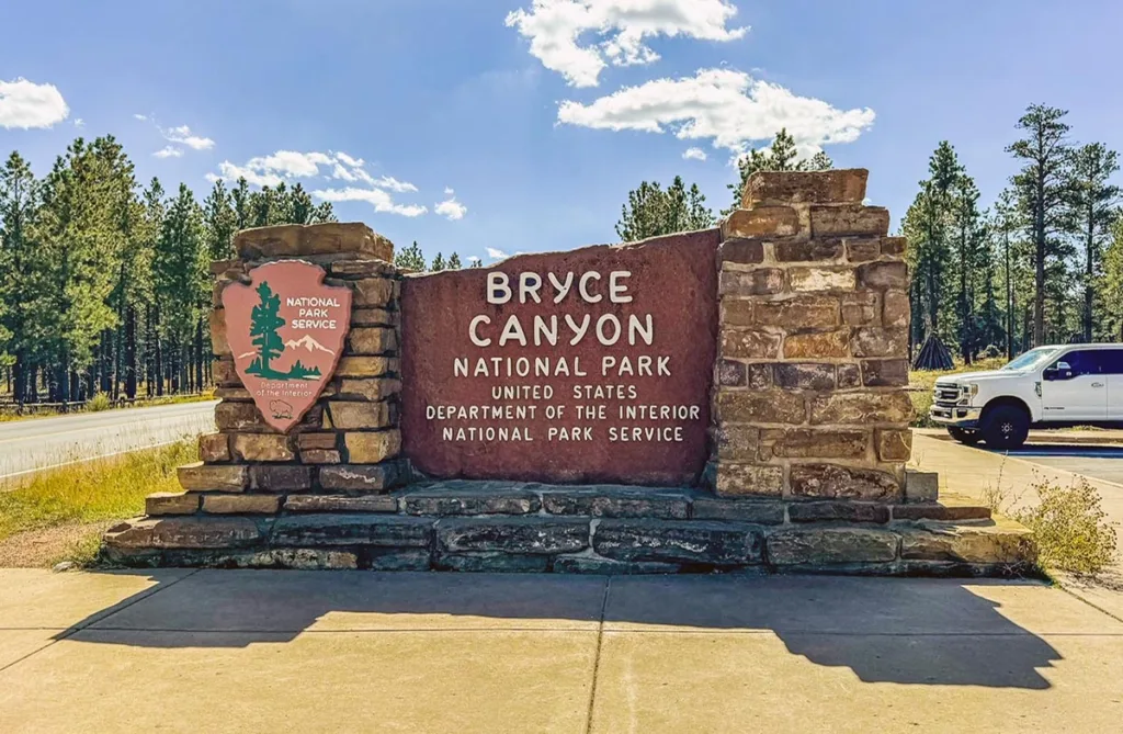 Bryce Canyon National Park Sign - Utah
