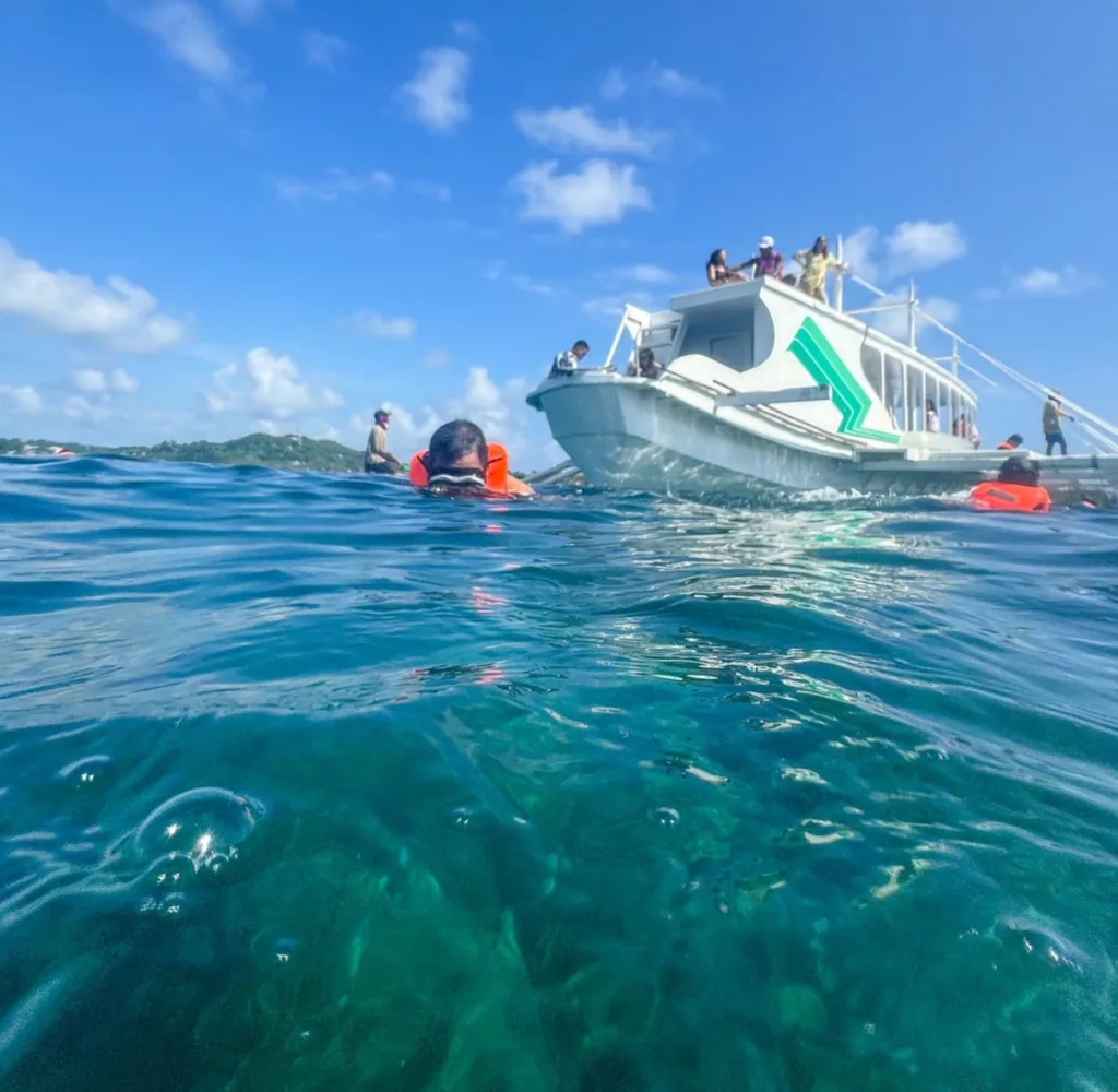 Snorkeling in Boracay Philippines