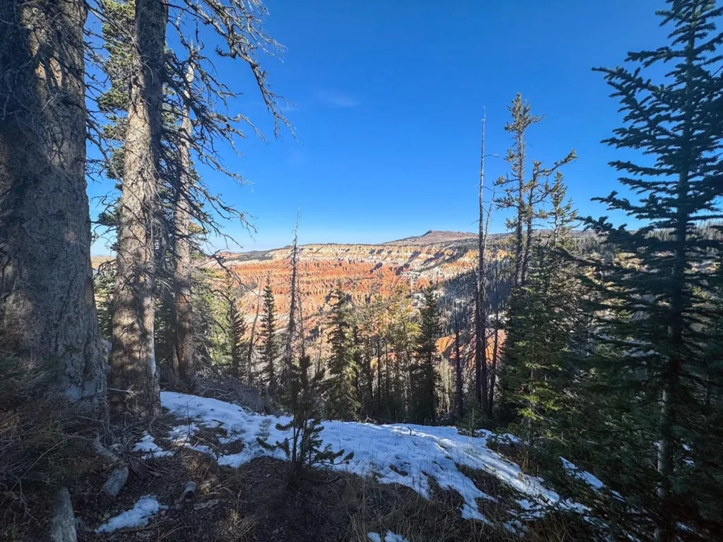 View of Amphitheater in Cedar Breaks along Alpine Pond Trail
