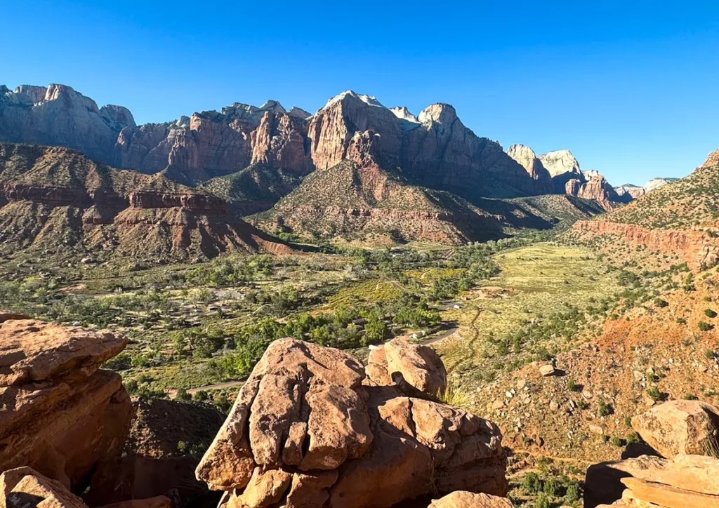 Viewpoint - Watchman Trail - Zion National Park Utah