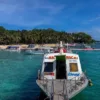 View of Boat docked at Boracay Jetty