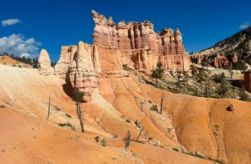 View of Oastler Castle along Fairyland Trail - Bryce Canyon National Park