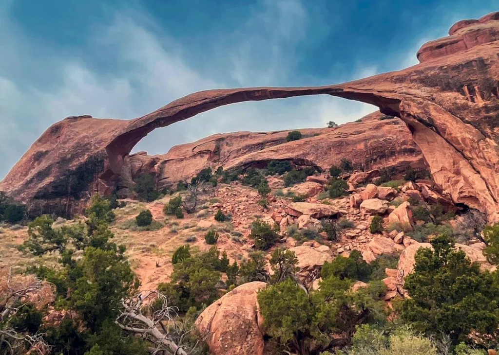 Landscape Arch - Devils Garden Hike - Arches NP