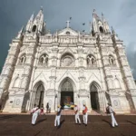 Courtyard - Catedral de Nuestra Señora Santa Ana - El Salvador