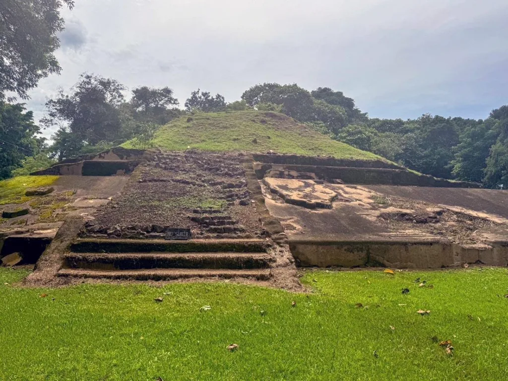 Pyramid - Casa Blanca Archaeological Site - El Salvador