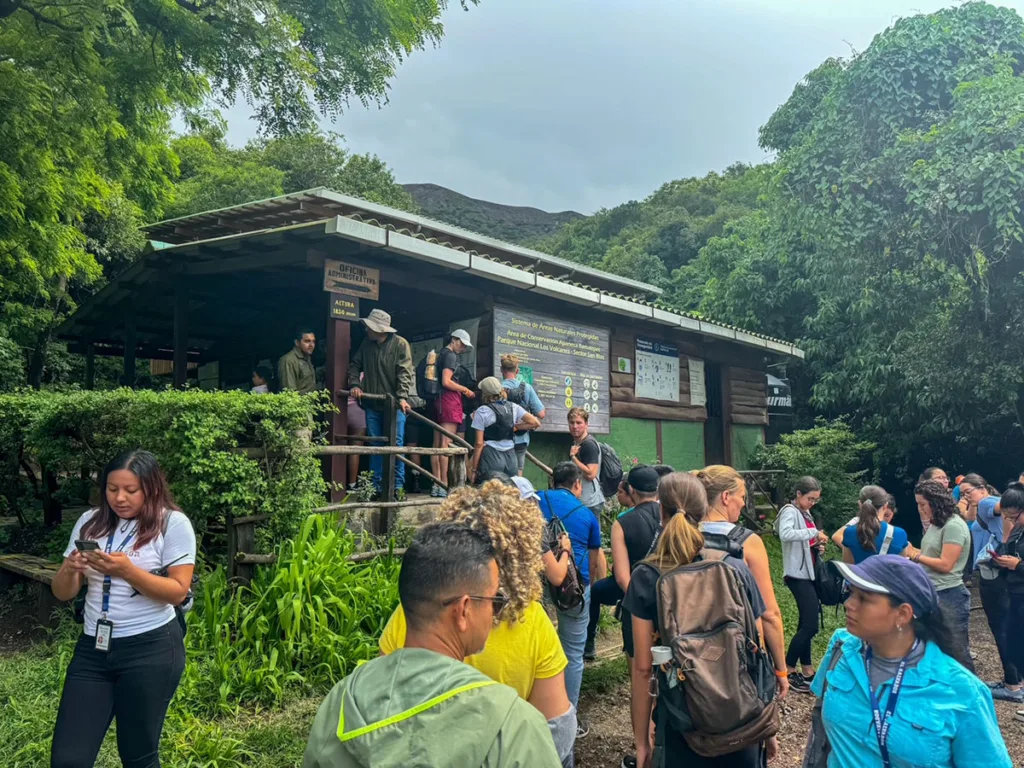 Santa Ana Volcano Hike Start - NP Entrance