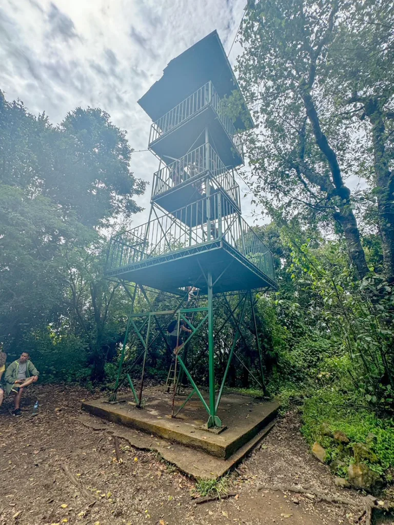 Tower for first Overlook - Santa Ana - El Salvador