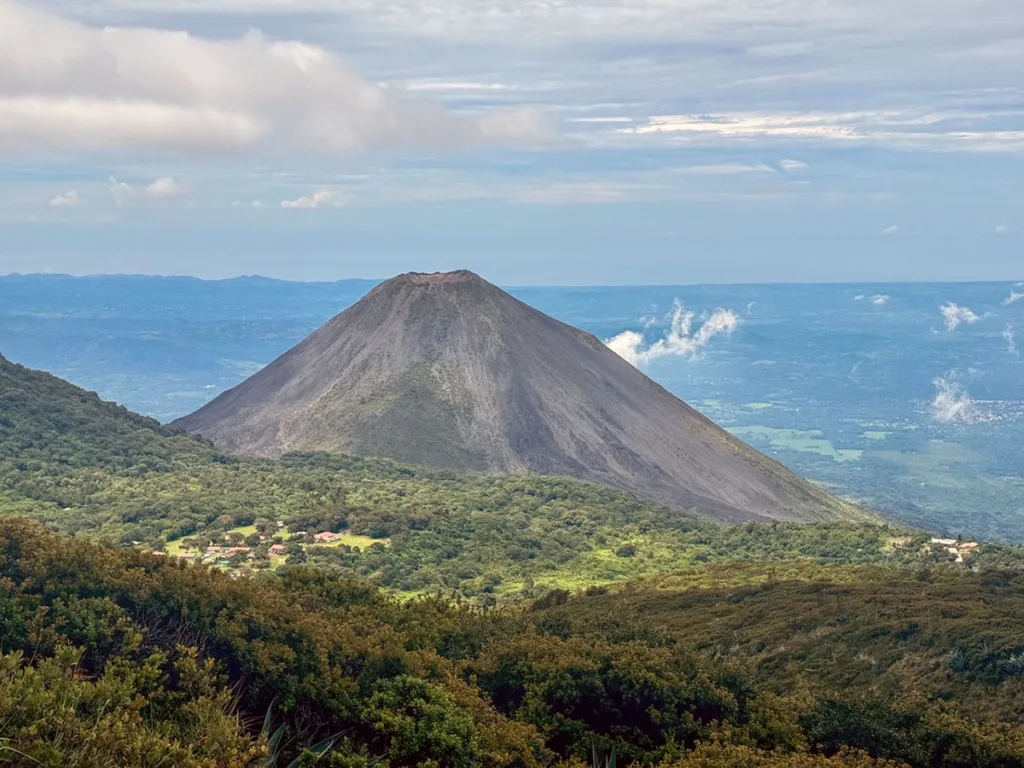 View Along the Santa Ana Volcano Hike