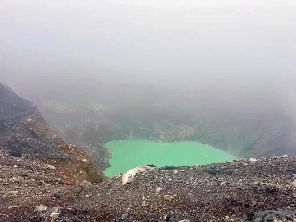 View of the Crater - Santa Ana Volcano - El Salvador